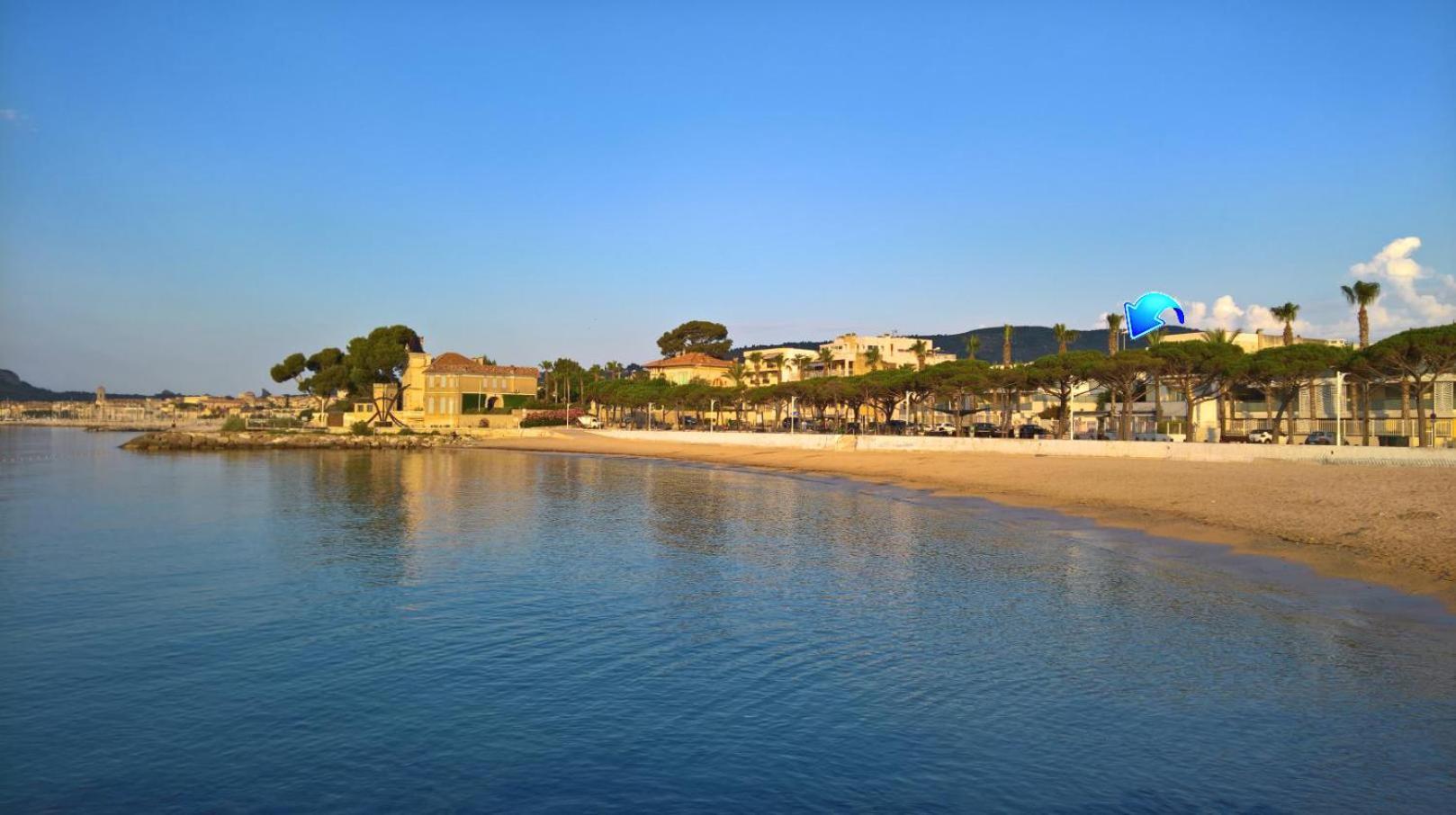 Logement Climatise Avec Jardin Et Parking Pour 2 Personnes En Bord De Plage La Ciotat Bagian luar foto
